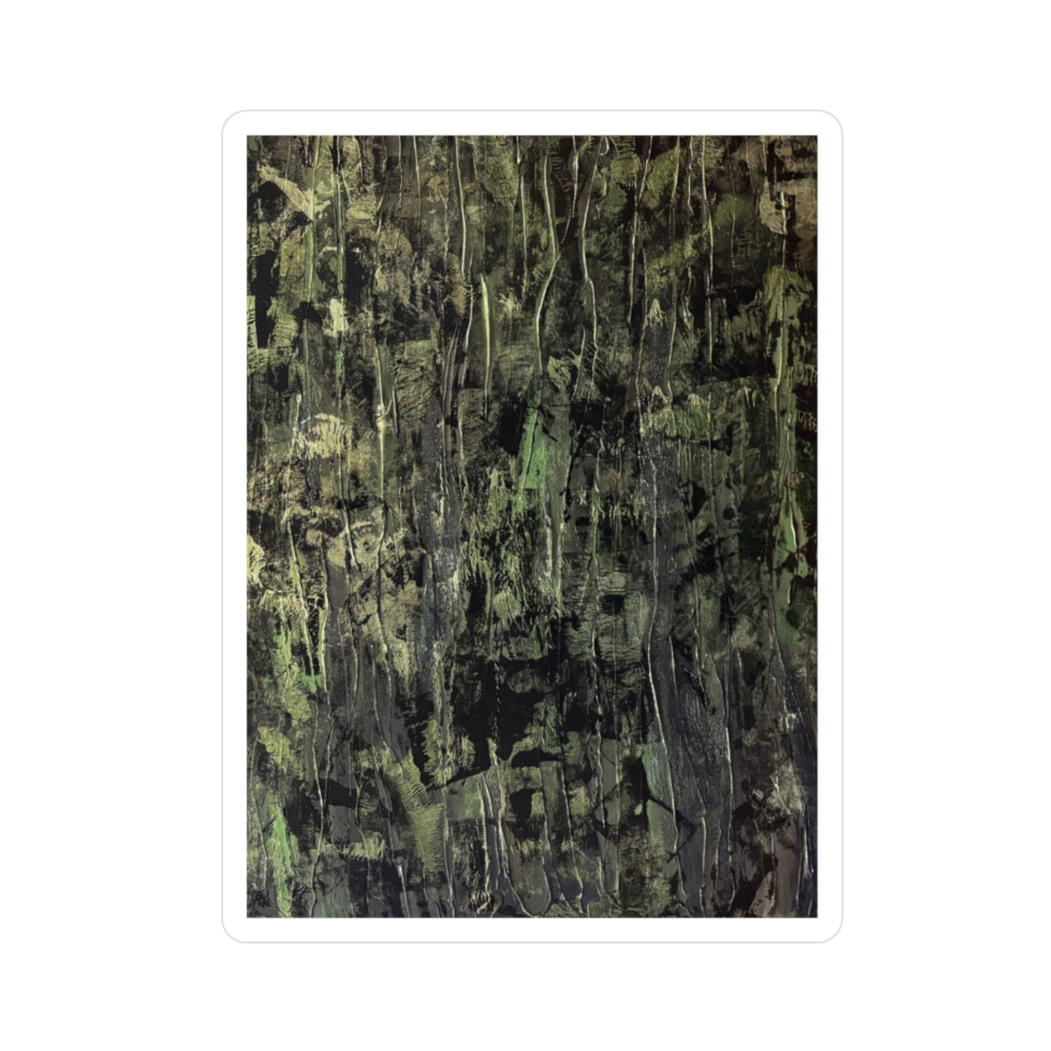 Abstract forest pattern for a Tote Bag (AOP)