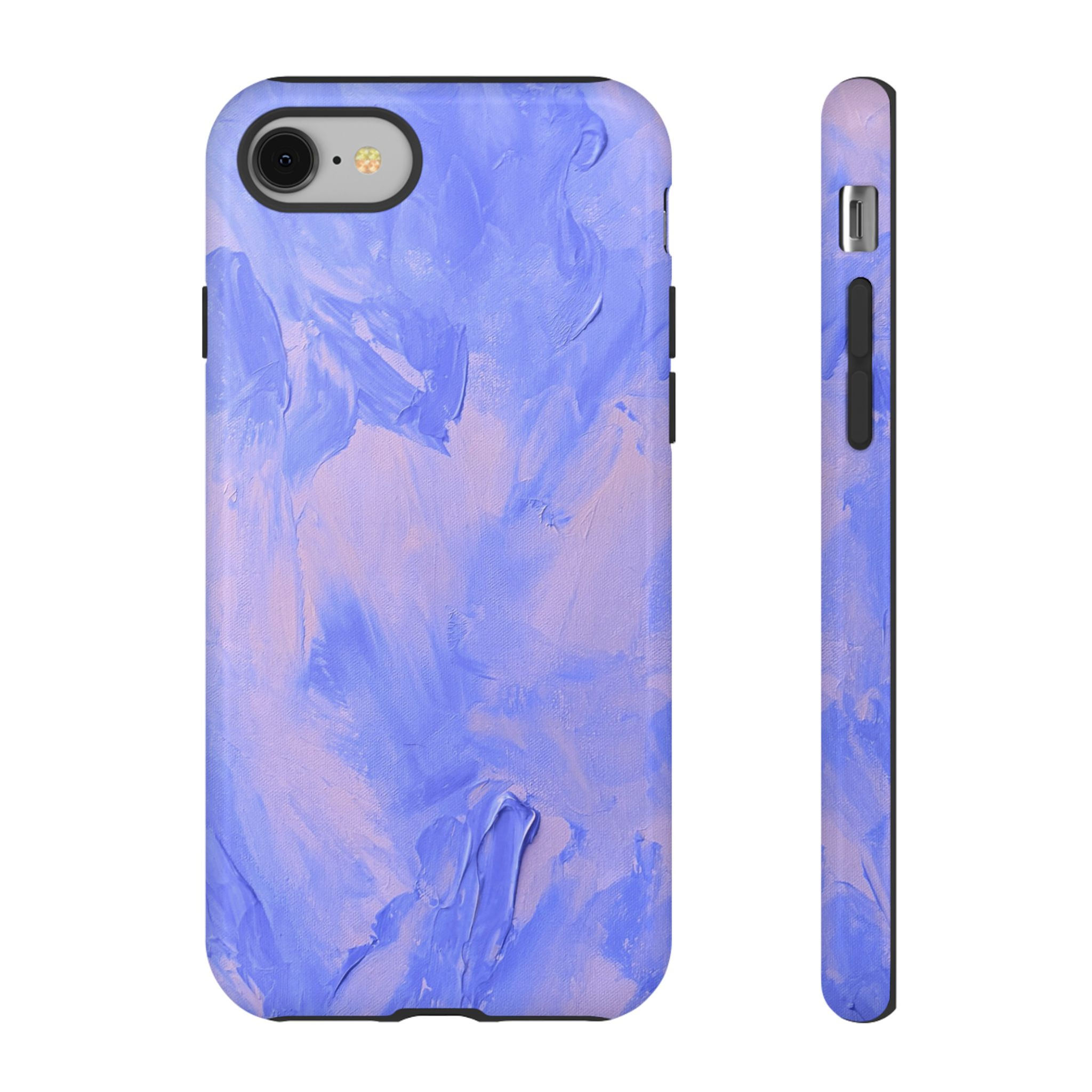 Lavender Marble Tough Phone Case – Protective Artistic iPhone Cover
