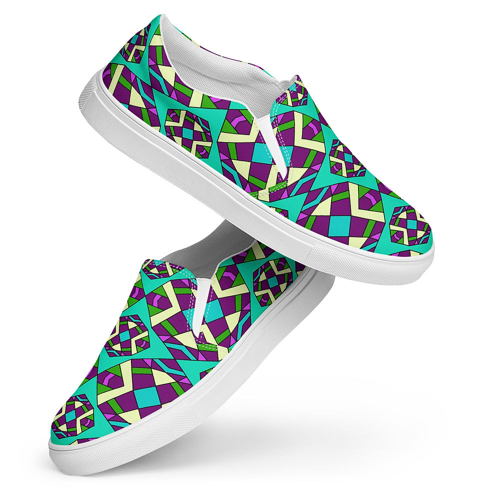 Thumbnail: Cyprentas Women’s slip-on canvas shoes