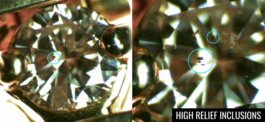 GIA Clarity Inclusion Relief Factor