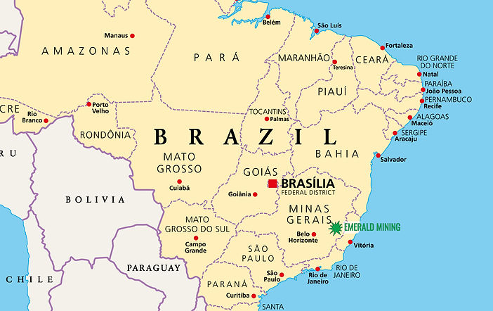 Brazil, Minas Gerais, Belmont mining location