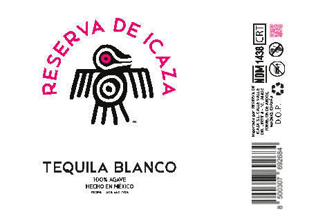 Etiqueta, NOM, 100% Agave Azul