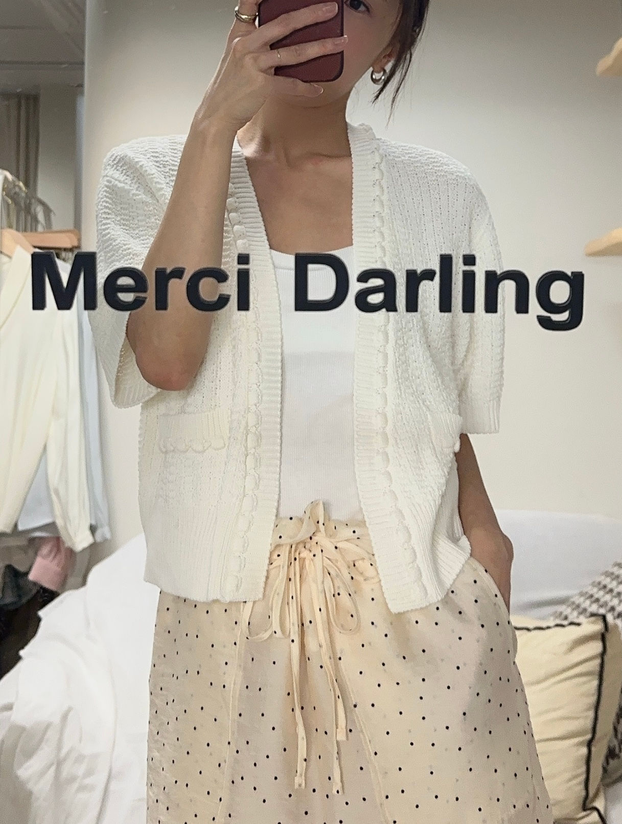 Aiime打花短袖冷外套