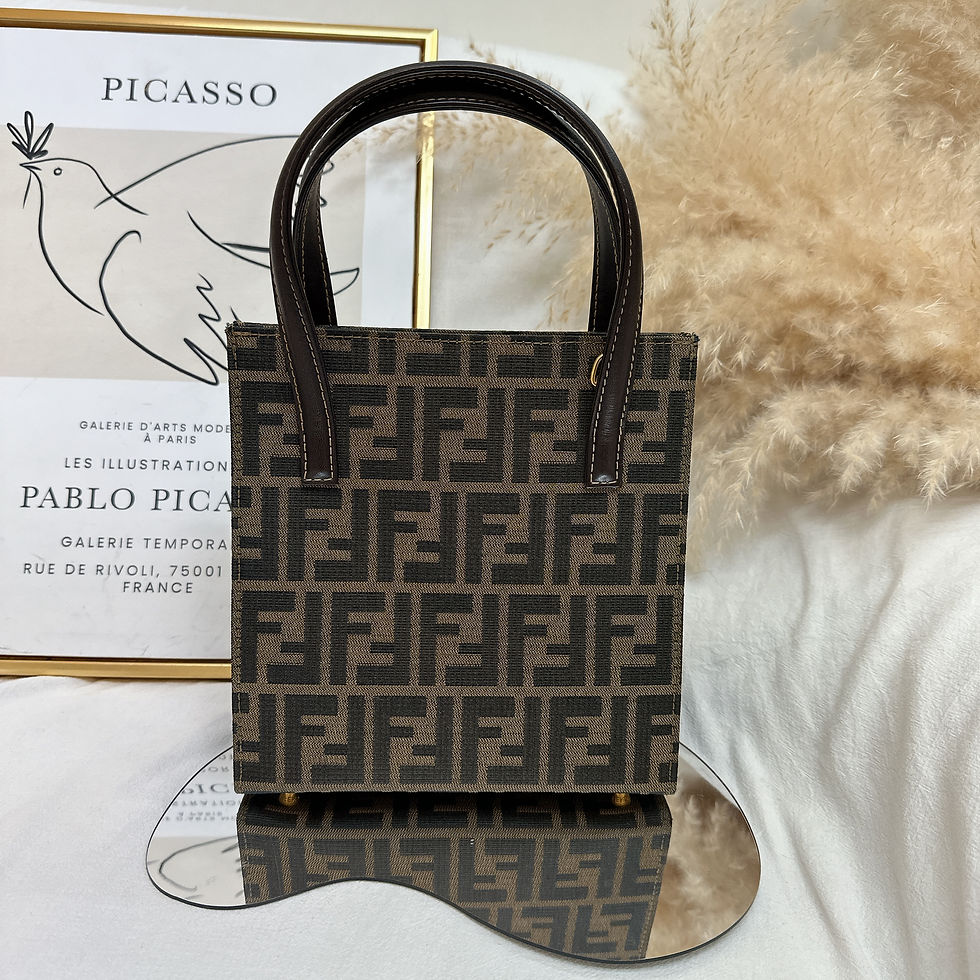 Fendi tote vintage clearance