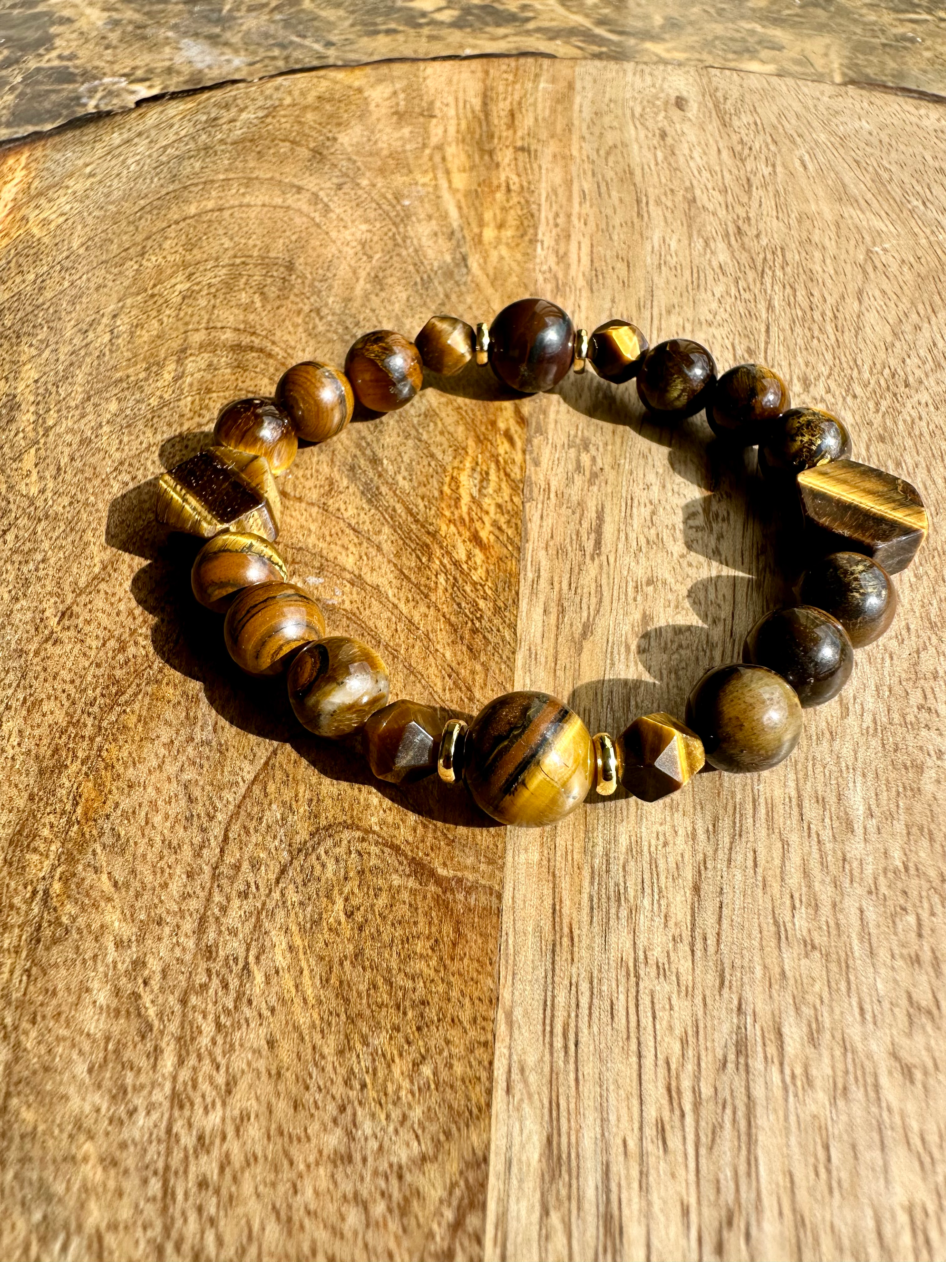  “The Visionary” – All Tiger’s Eye (Mixed Sizes & Shapes)