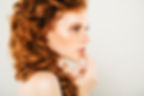 red hair woman with imaculate skin after Pixel peel