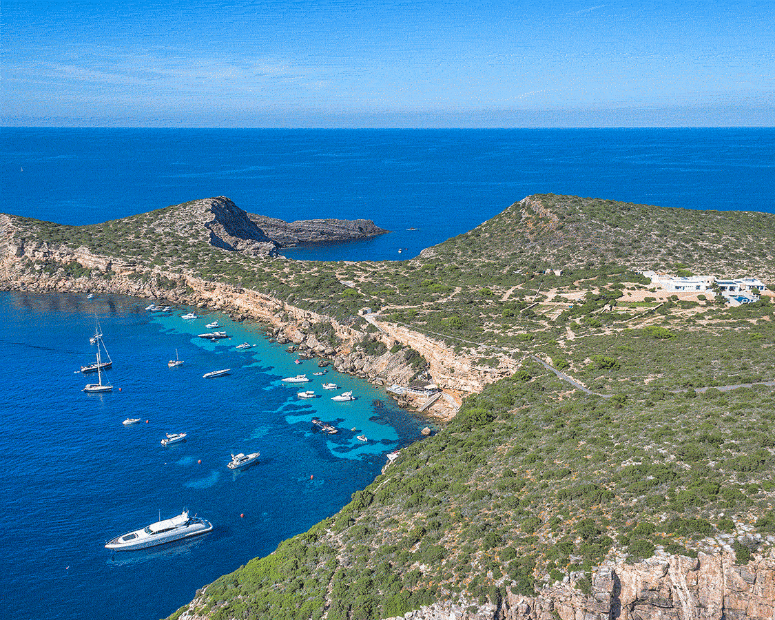 Calas del sur de Ibiza