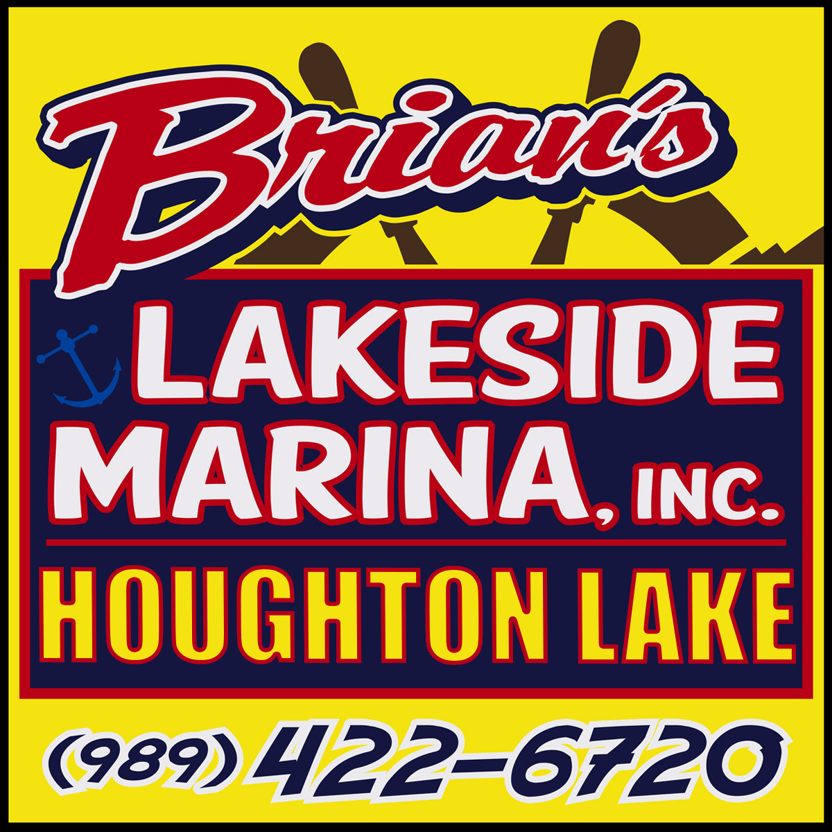 Brian's Lakeside Marina logo