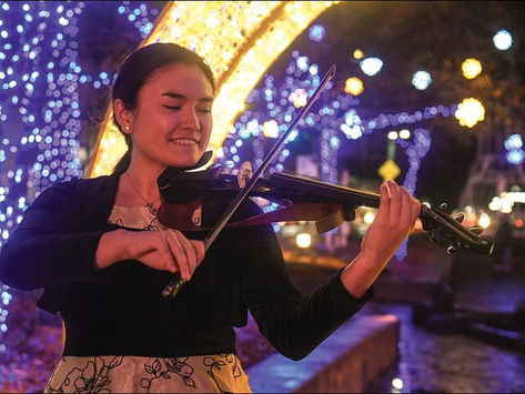 Young violinist builds talent, career