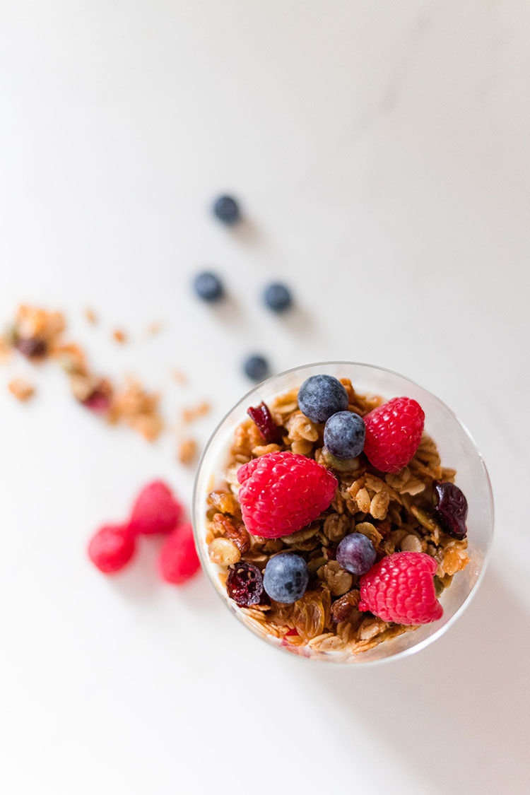 Yogurt parfait at Watergrasshill