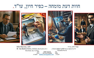 חוות דעת מומחה