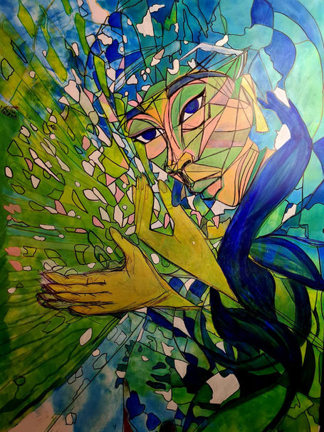 Acryl Bild, Liechtenstein,  Kunst, Kunst aus Liechtenstein, acrylic painting, Honigmund Angelina