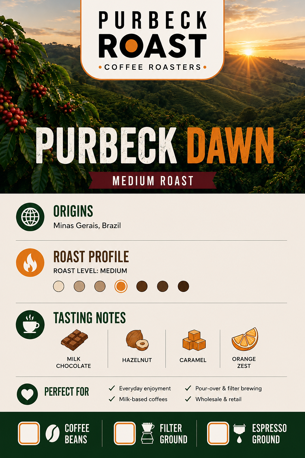 Thumbnail: Purbeck Dawn - Speciality Single Origin