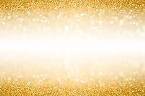 Fancy gold glitter sparkle confetti back