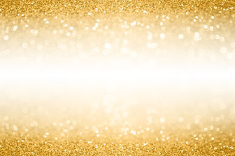 Fancy gold glitter sparkle confetti back