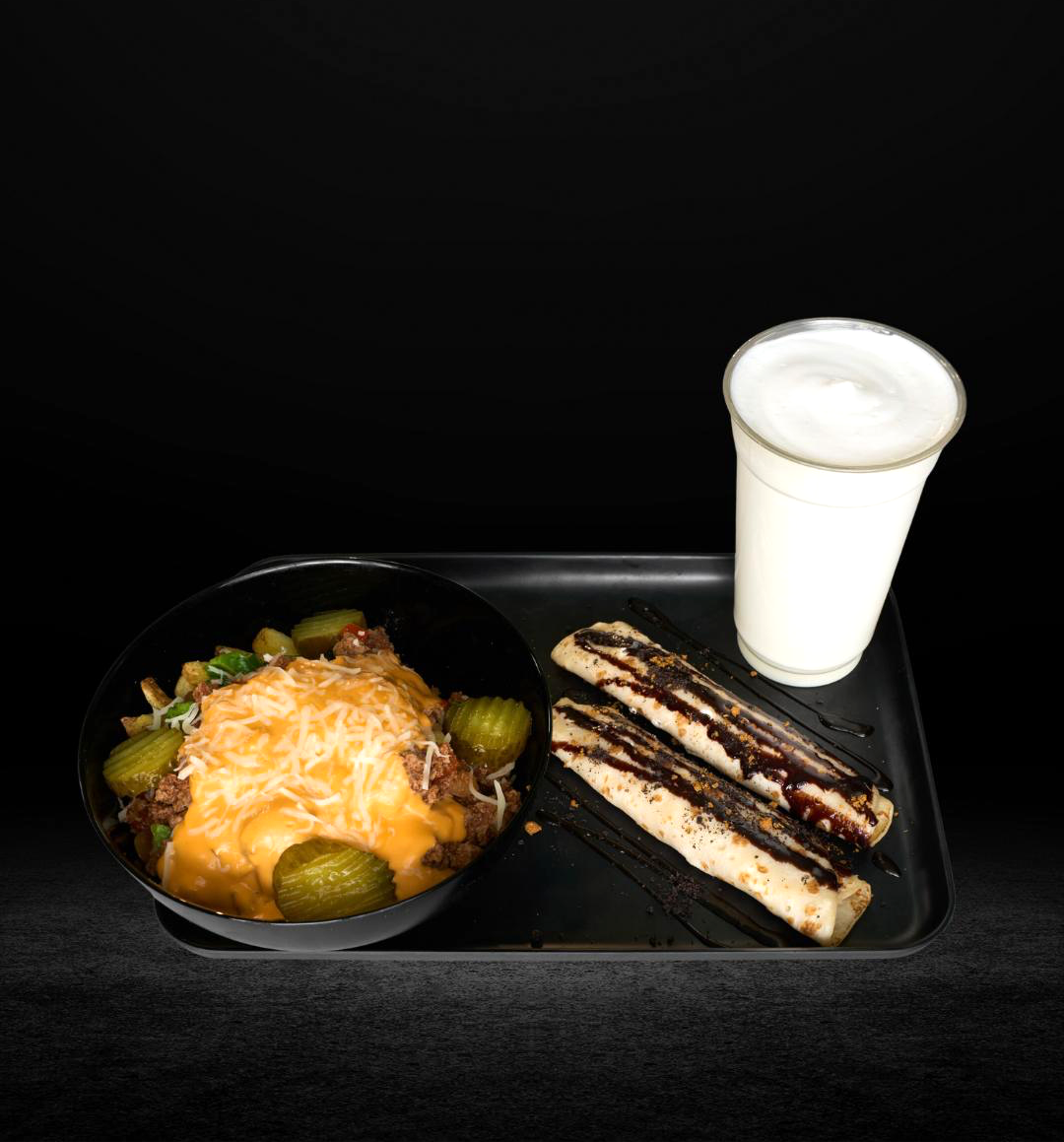 Arranged Food and Objects