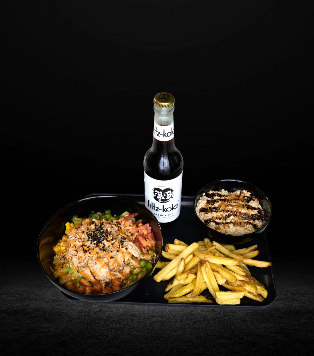 Arranged Food and Objects