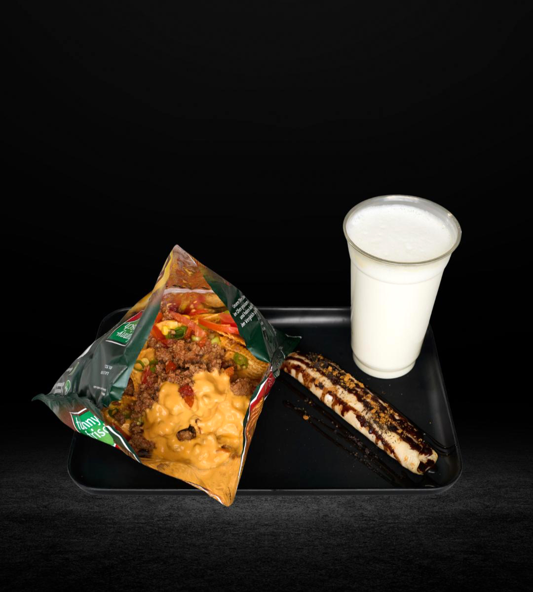 Arranged Food and Objects