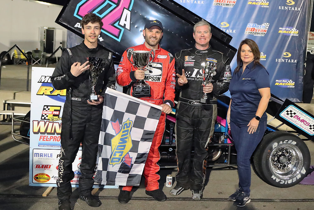 Santos wins South Boston Speedway Sprint Car opener; Schultz shatters ...