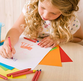 Girl Drawing