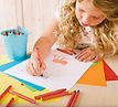 Girl Drawing