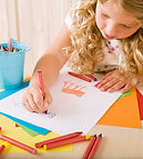 Girl Drawing