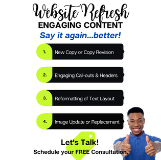 WEBSITE CONTENT REFRESH