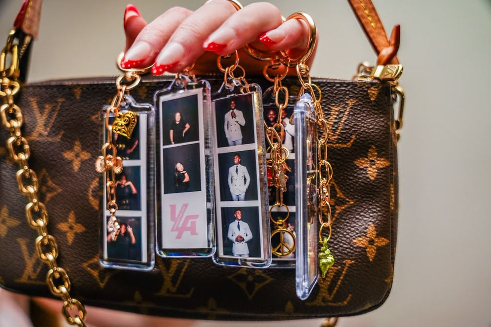 charms on the keychains
