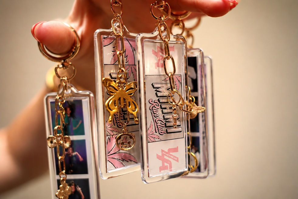 Keychain Photo Booth with Charms