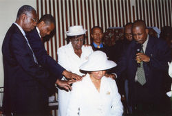 Rev Blake's installation in 2008