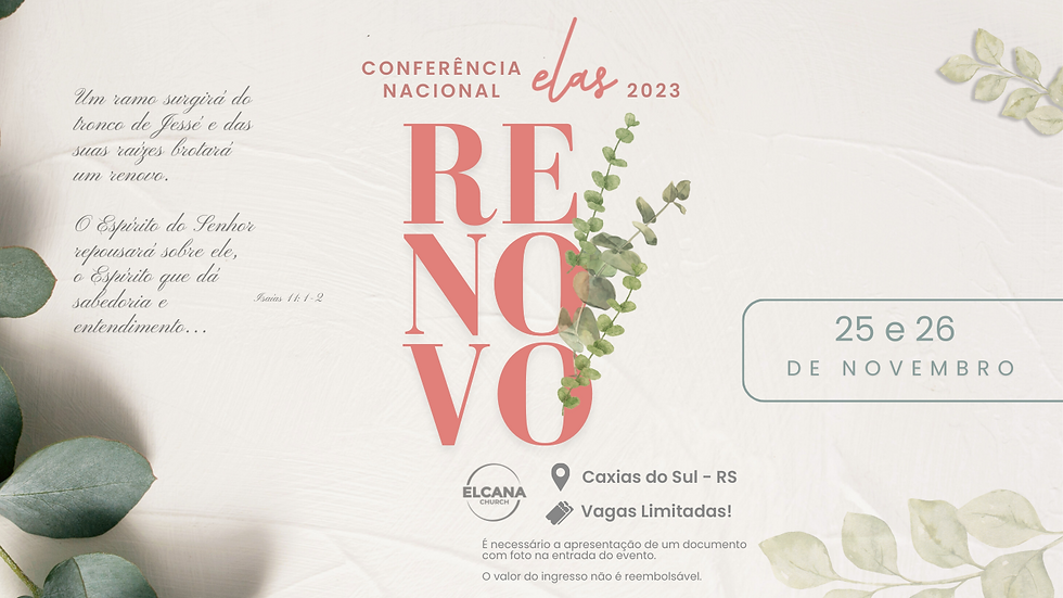 Conferência Nacional Elas 2023 - Renovo