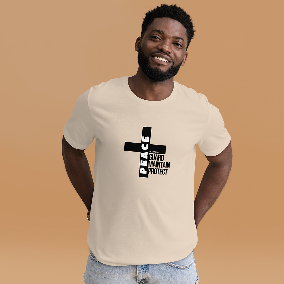 Thumbnail: Guard Maintain & Protect Your Peace Unisex Tee-Shirt