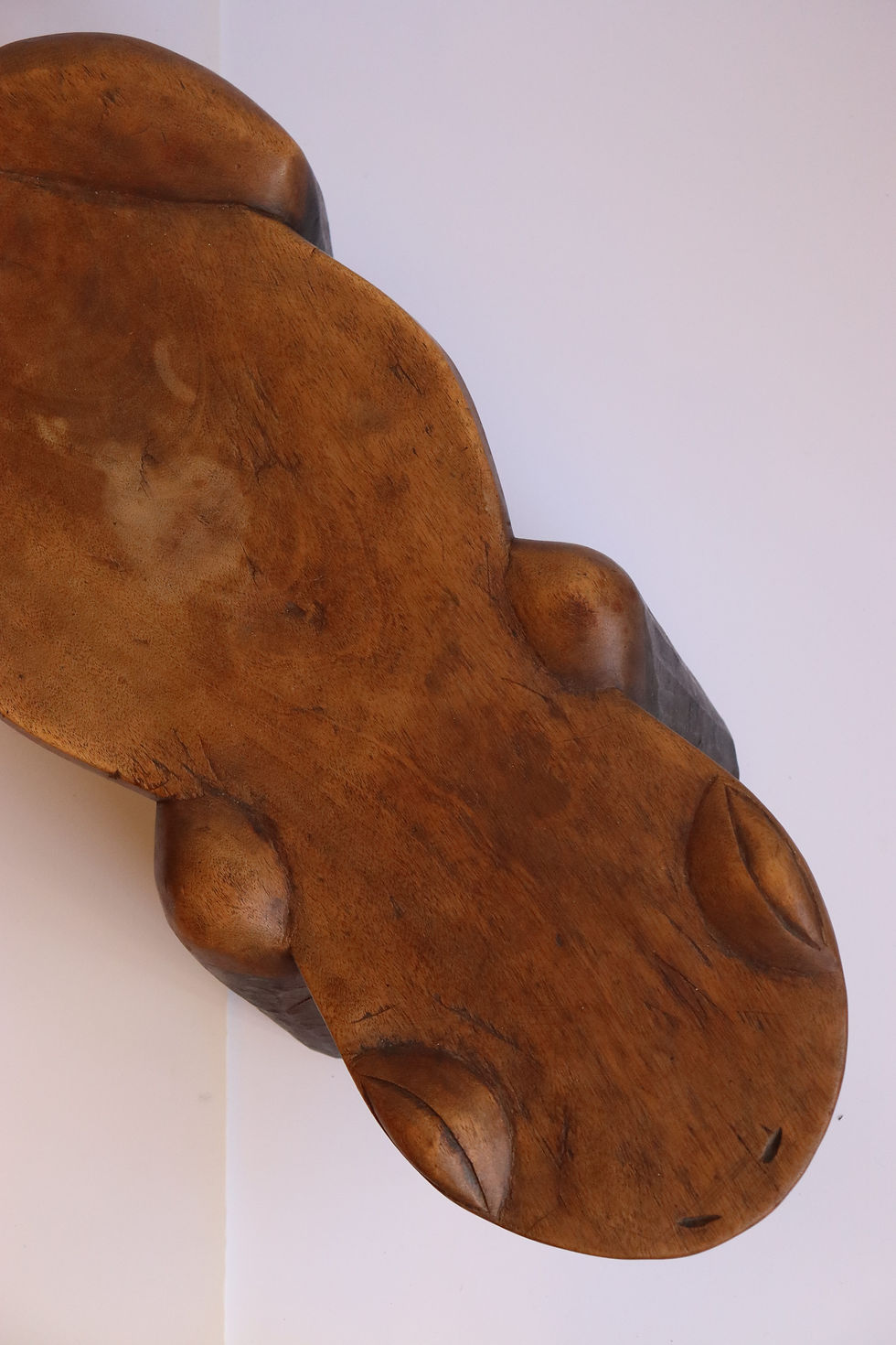 Miniature : Tabouret grenouille Africain Sénoufo