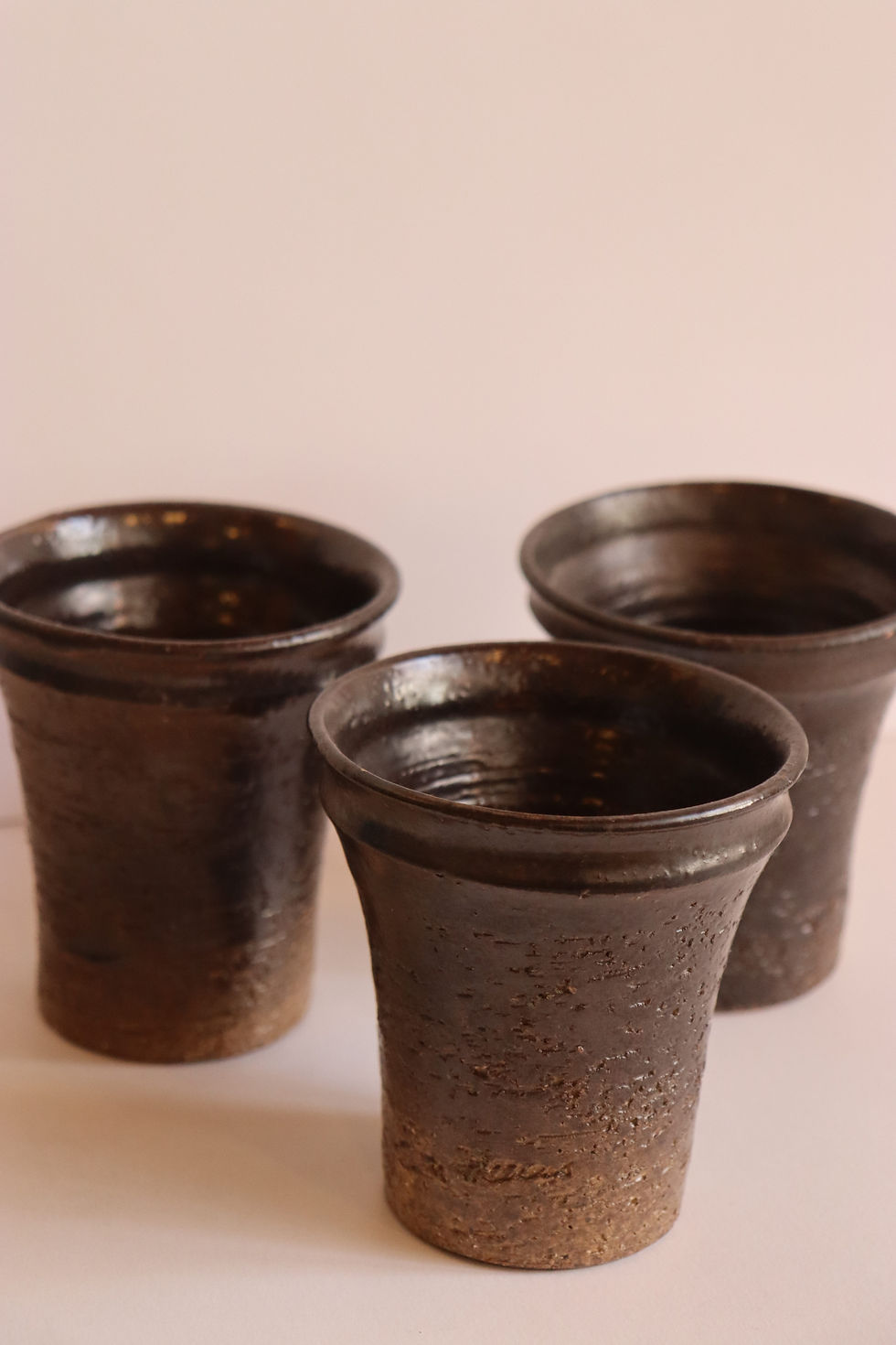 Miniature : Pichet signé Jean Marais et 3 verres