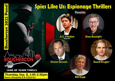 AC Frieden at Bouchercon Minneapolis in 2022