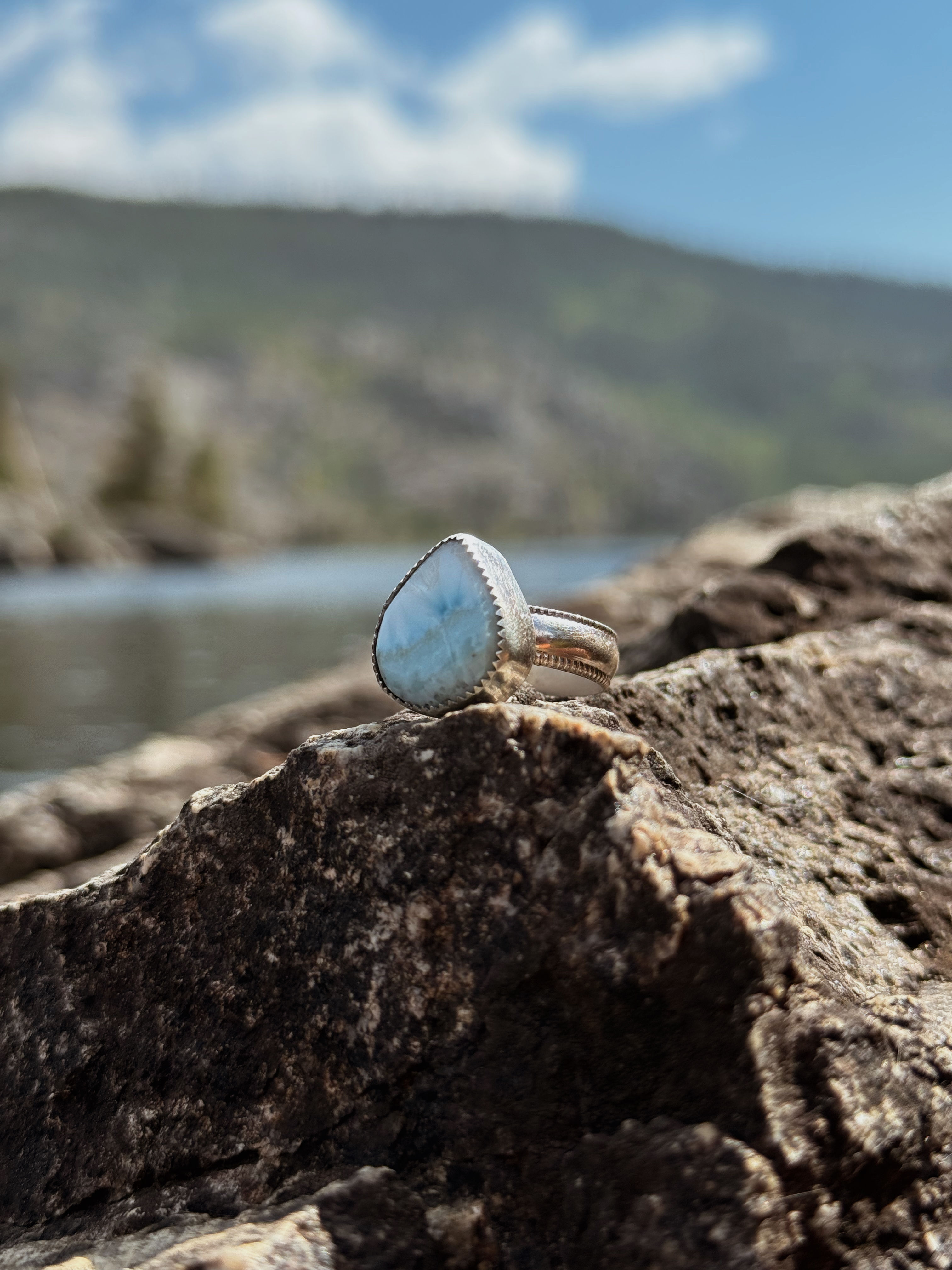 Larimar Ring