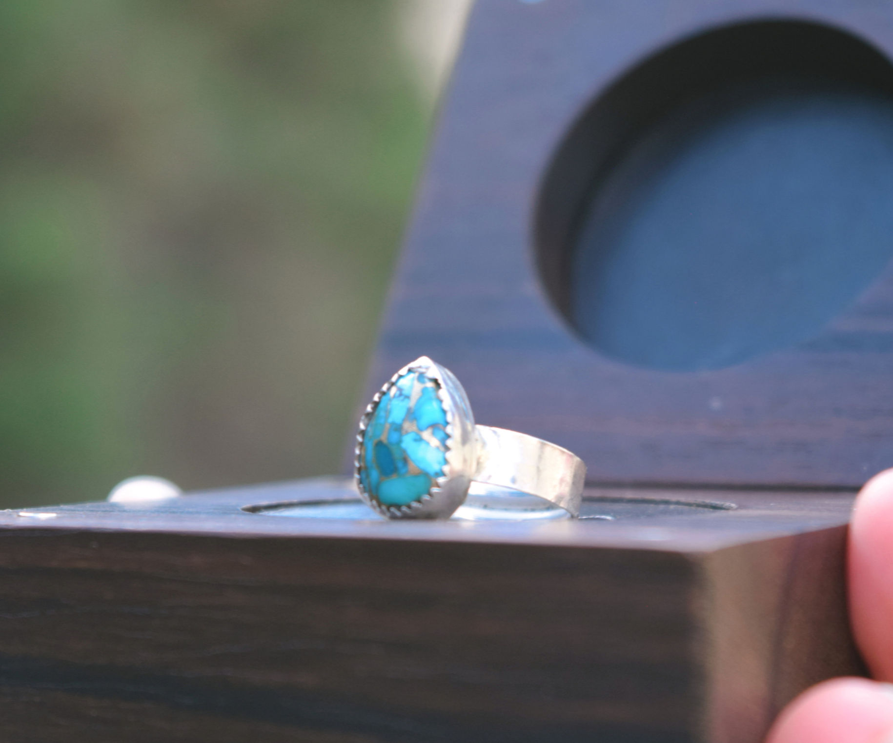 Blue Mojave Turquoise Ring