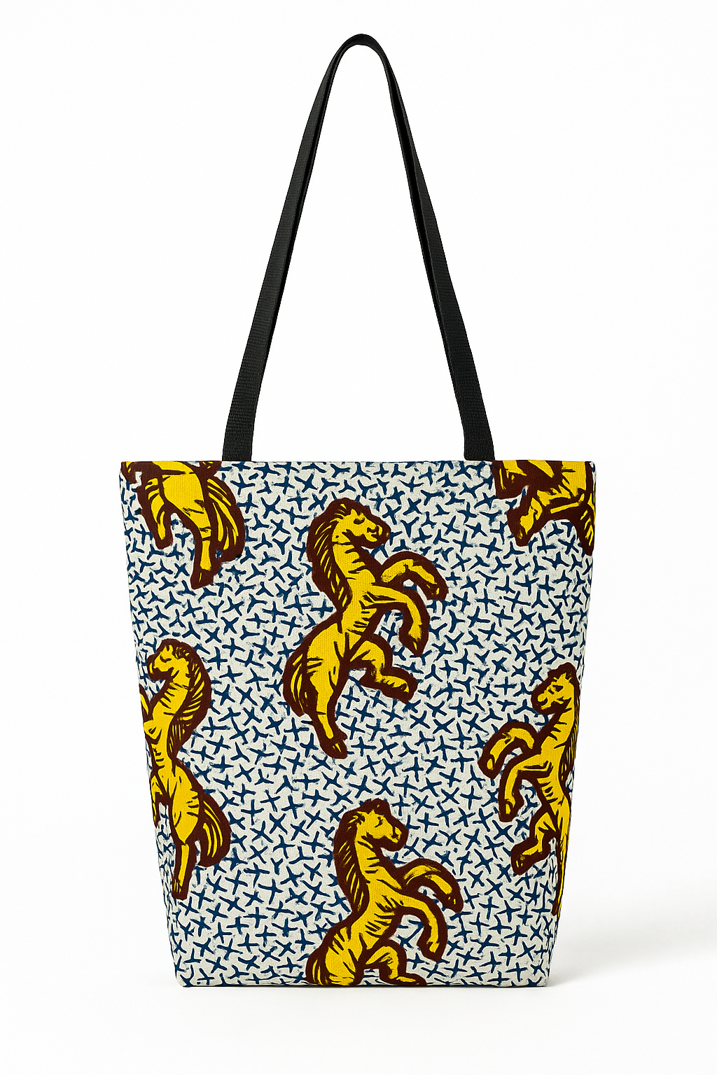 Golden Horse Tote Bag