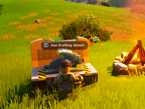 Lego Fortnite'ta Kamp Ateşi ve Üretim Tezgahı Nasıl İnşa Edilir