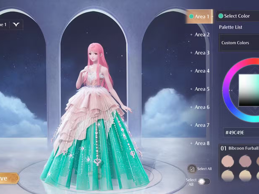 Infinity Nikki: Giysiler Nasıl Boyanır