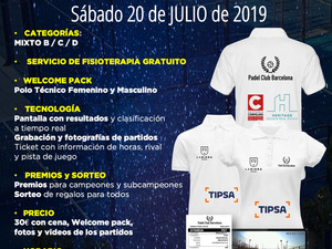 TORNEO PADEL NOCTURNO - CATEGORÍAS MIXTAS