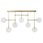 lampara-de-techo-de-metal-dorado-con-7-g