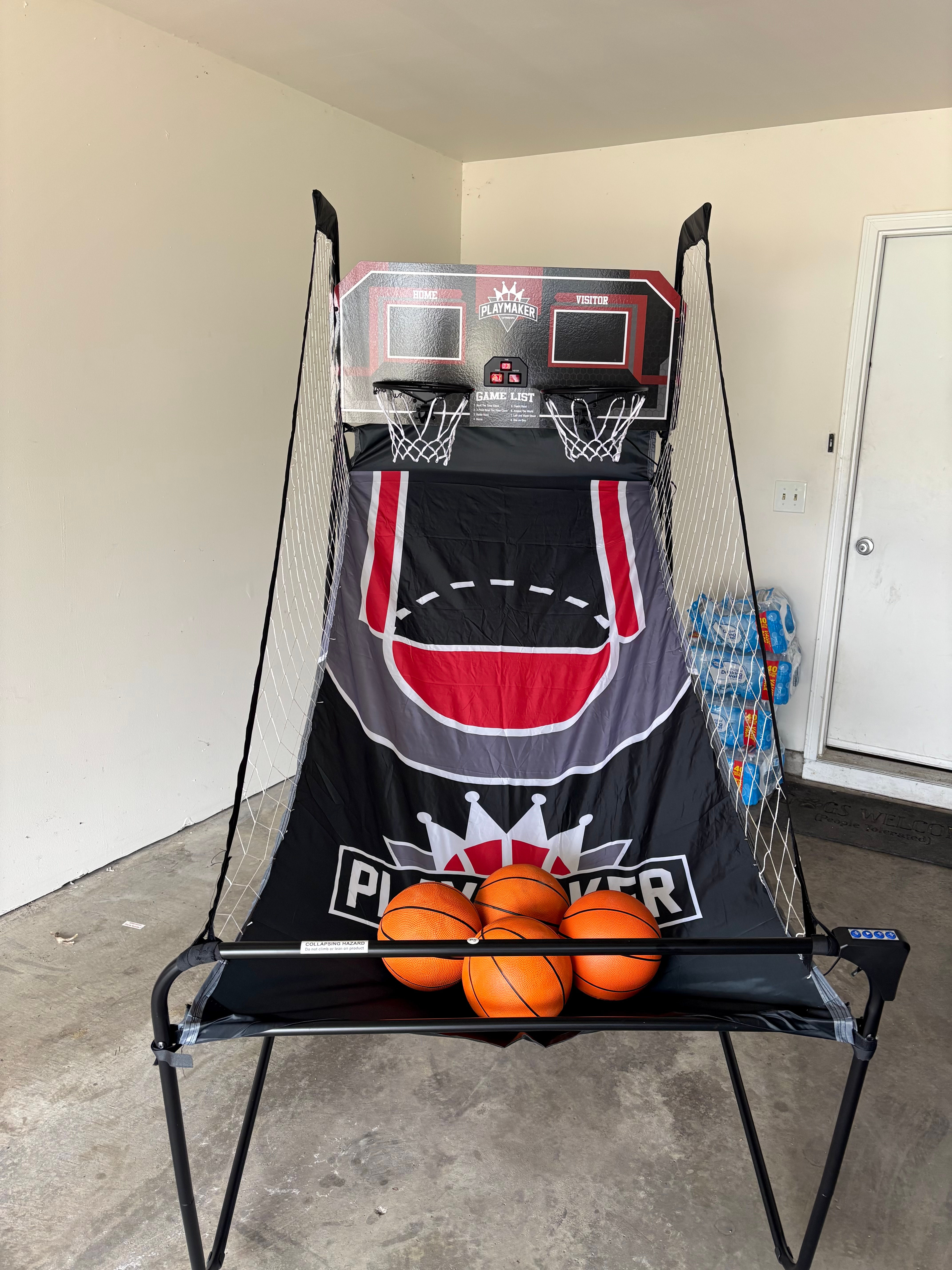 Double Rim Basketball Arcade Game (For Rent)