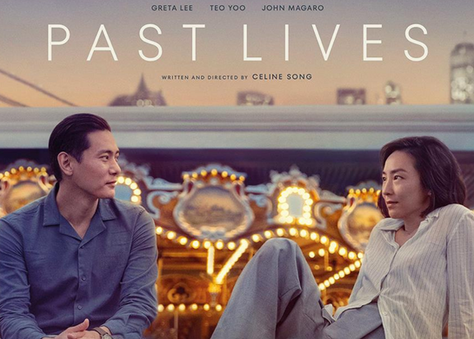 cover for past lives film review from popcorn and pages