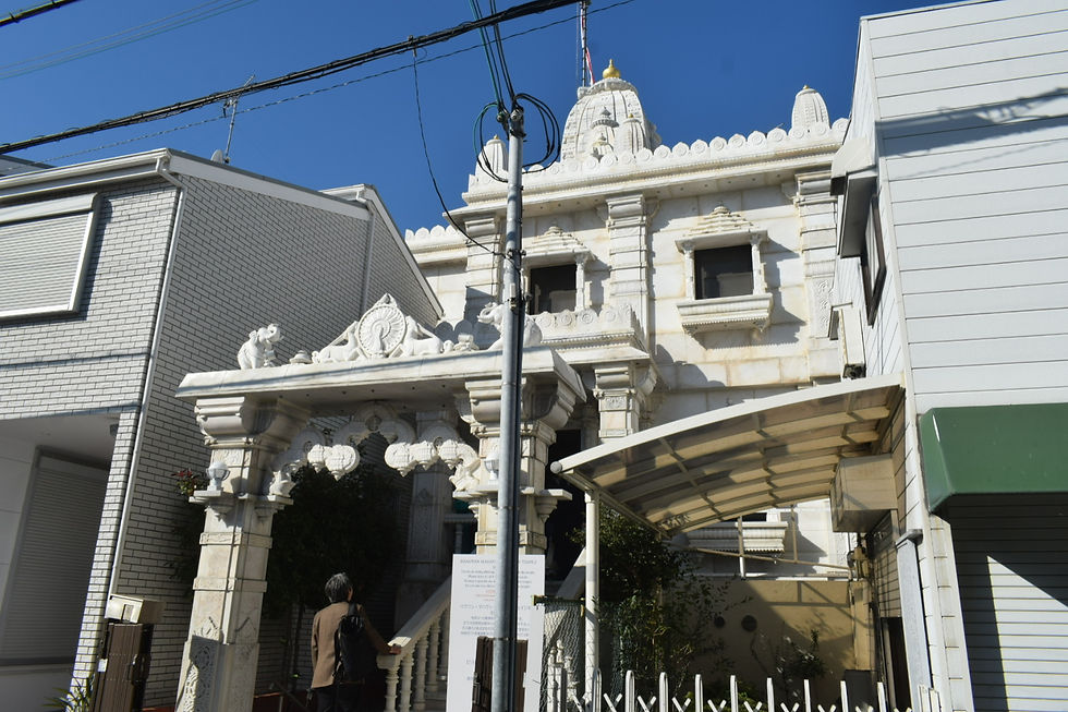 バグワン・マハビールスワミ・ジェイン寺院外観