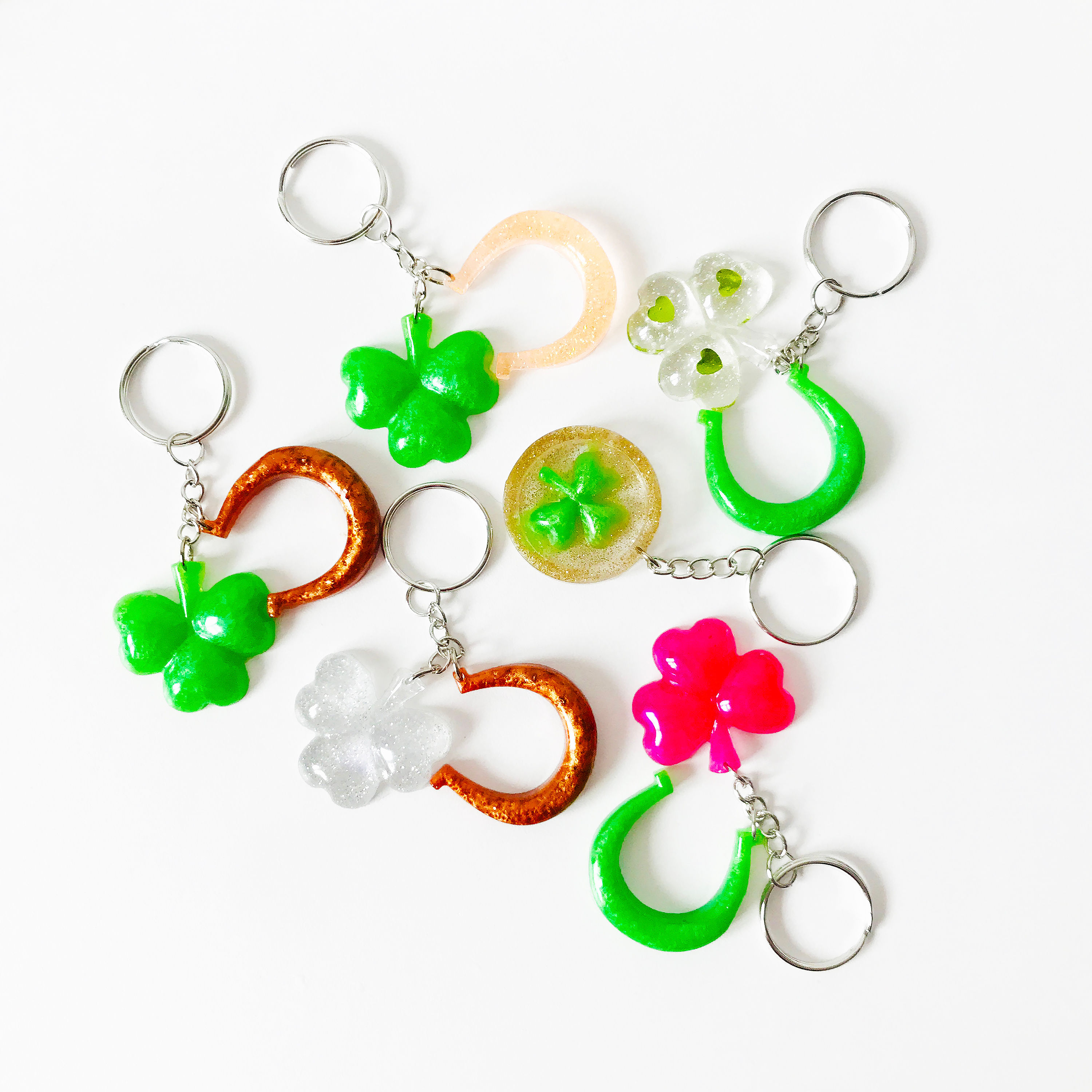 St Patrick's day keyrings