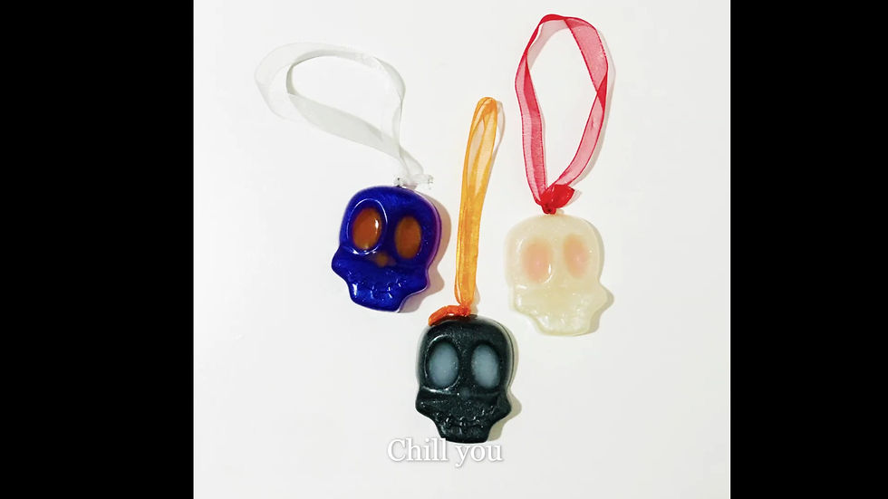 Thumbnail: Halloween Home Party Decorations: Ghost, Bat, Skull and Pumpkins