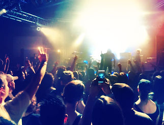 Multitud de conciertos
