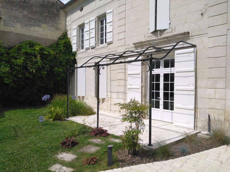 Pergolas en fer forgé