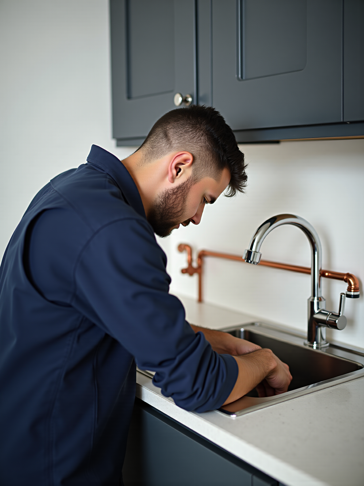 Plumber at Work